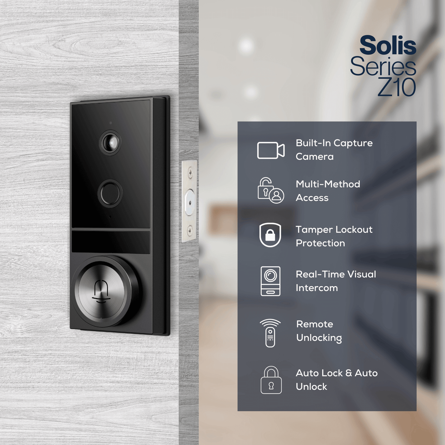 Z10 Wifi Camera Door Lock