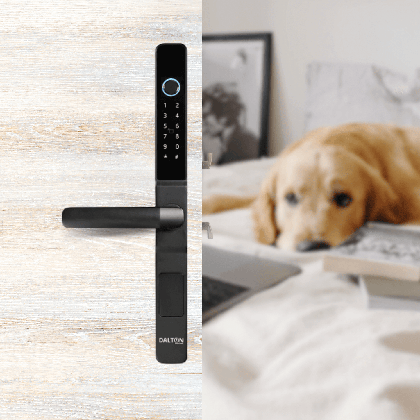D15 5-in-1 WiFi Sliding Door Lock