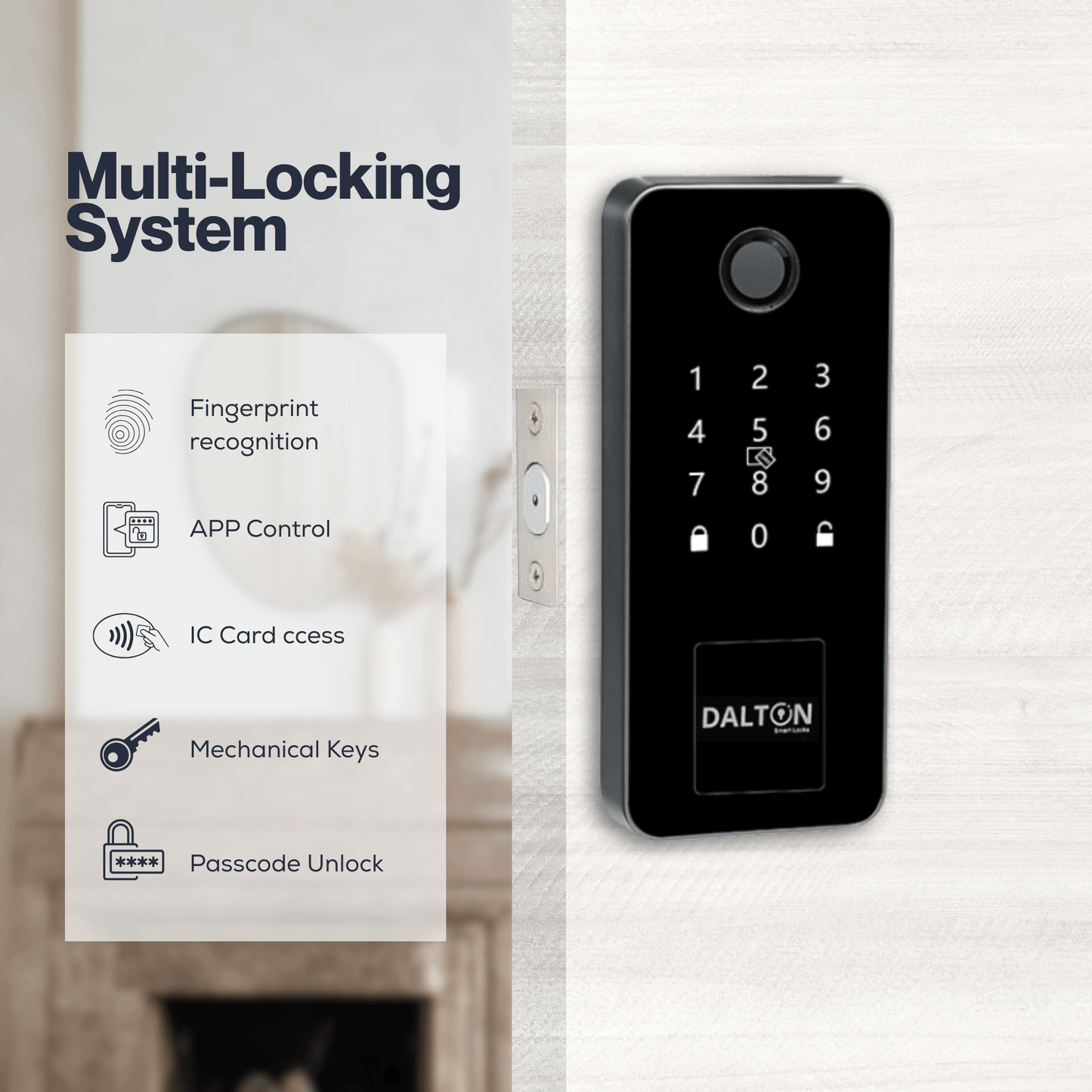 Z03 5-in-1 Bluetooth Deadbolt Lock (Canada)