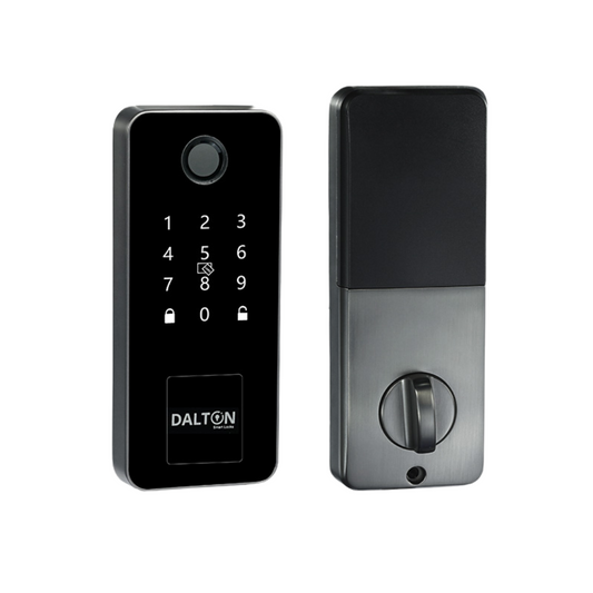 DALTON Smart Locks Smart Life Electronic Lock Fingerprint Bluetooth Deadbolt Nickel- Z0312