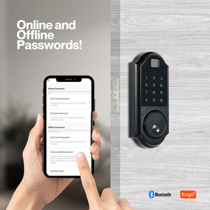 Z07 Bluetooth Deadbolt Smart Lock
