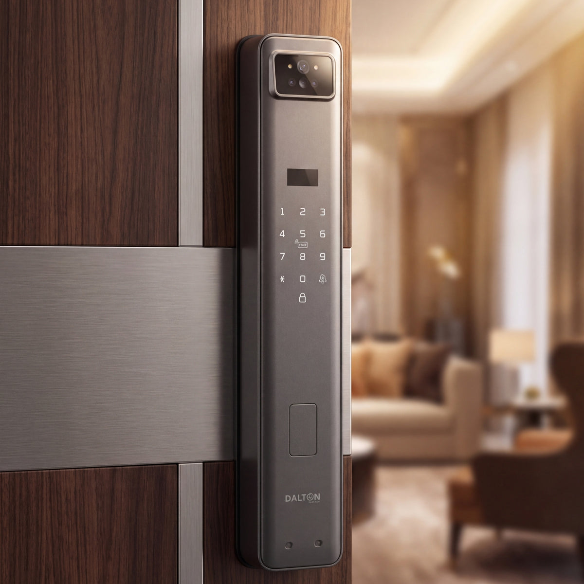 P90 Facial Recognition Smart Deadbolt Lock - Wi-Fi Enabled
