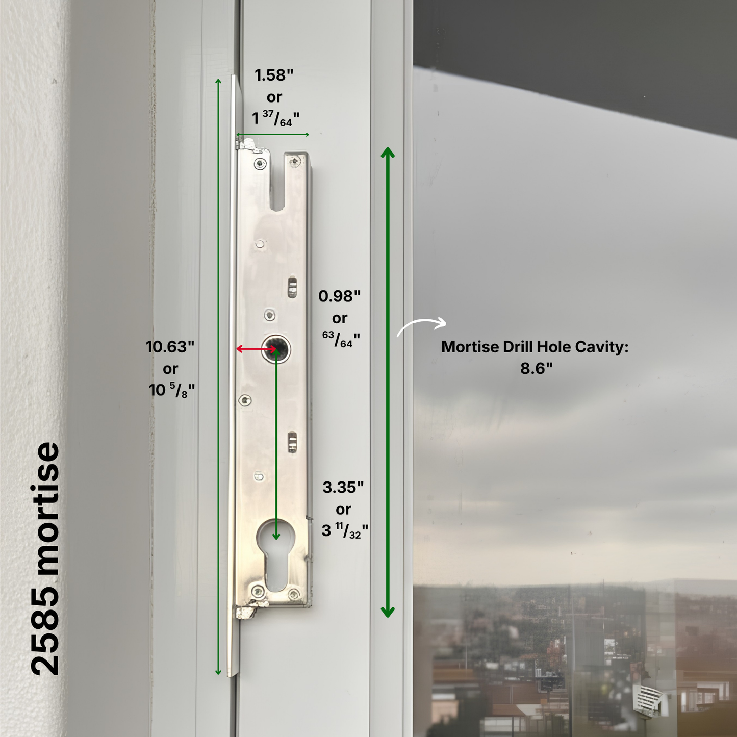 D15 5-in-1 WiFi Sliding Door Lock