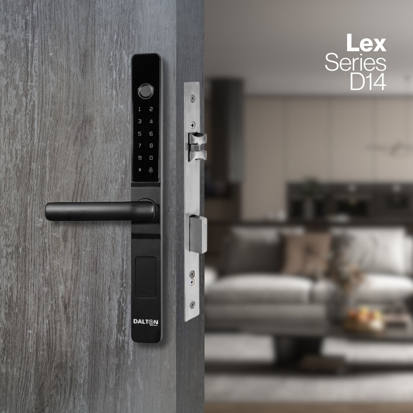 D14 5-in-1 WiFi Slim Body Lock