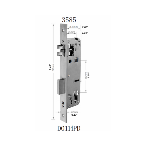 DALTON LOCKS Smart Life Lock Designed for Wooden, Security Steel Doors Wi-Fi Keypad Black Finish- D0114