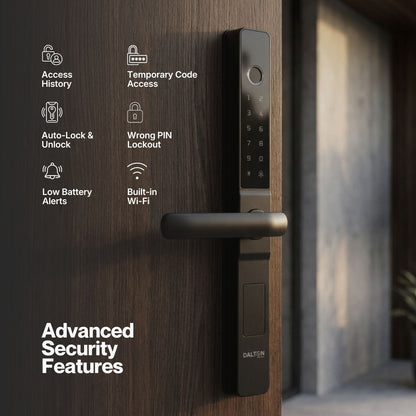 D14 5-in-1 WiFi Slim Body Lock