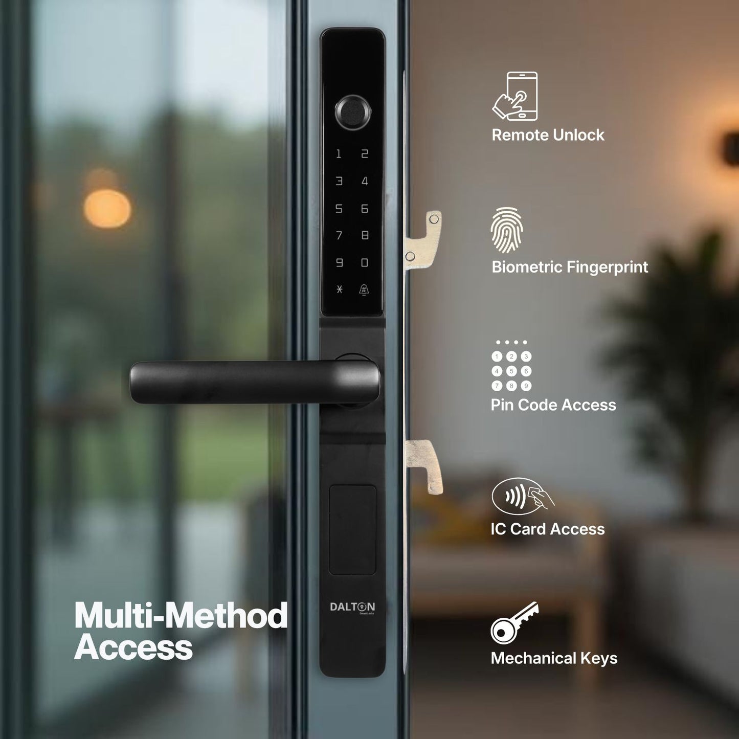 D15 5-in-1 WiFi Sliding Door Lock