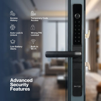 D15 5-in-1 WiFi Sliding Door Lock