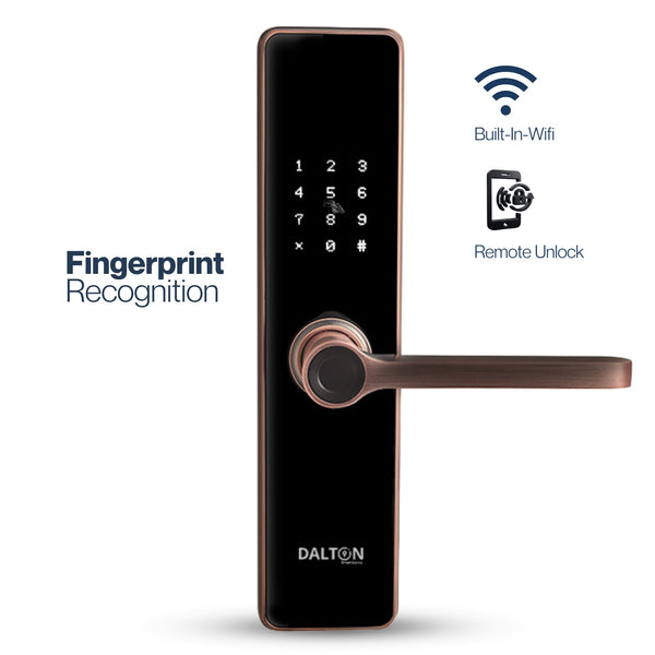 D03 5-in-1 Wifi Copper Finish Lock