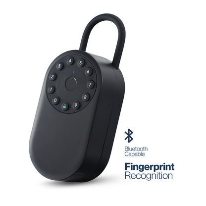 LB01 Smart Key Lockbox, Fingerprint, PIN & Bluetooth App Unlock