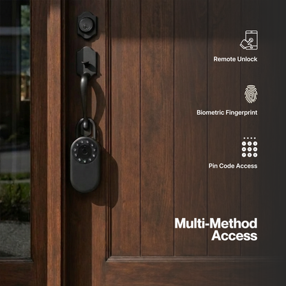 LB01 Smart Key Lockbox, Fingerprint, PIN & Bluetooth App Unlock