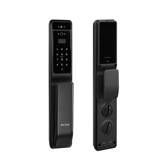 DALTON Smart Locks Smart Lock Fingerprint Wi-Fi Deadbolt Camera, 3D Facial Recognition Black - P8017