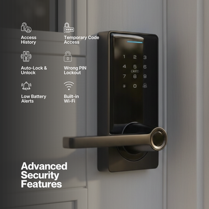 Z08 Wifi Smart Door Lock (USA ONLY)