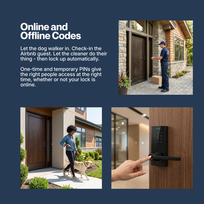 Z08 Wifi Smart Door Lock (USA ONLY)