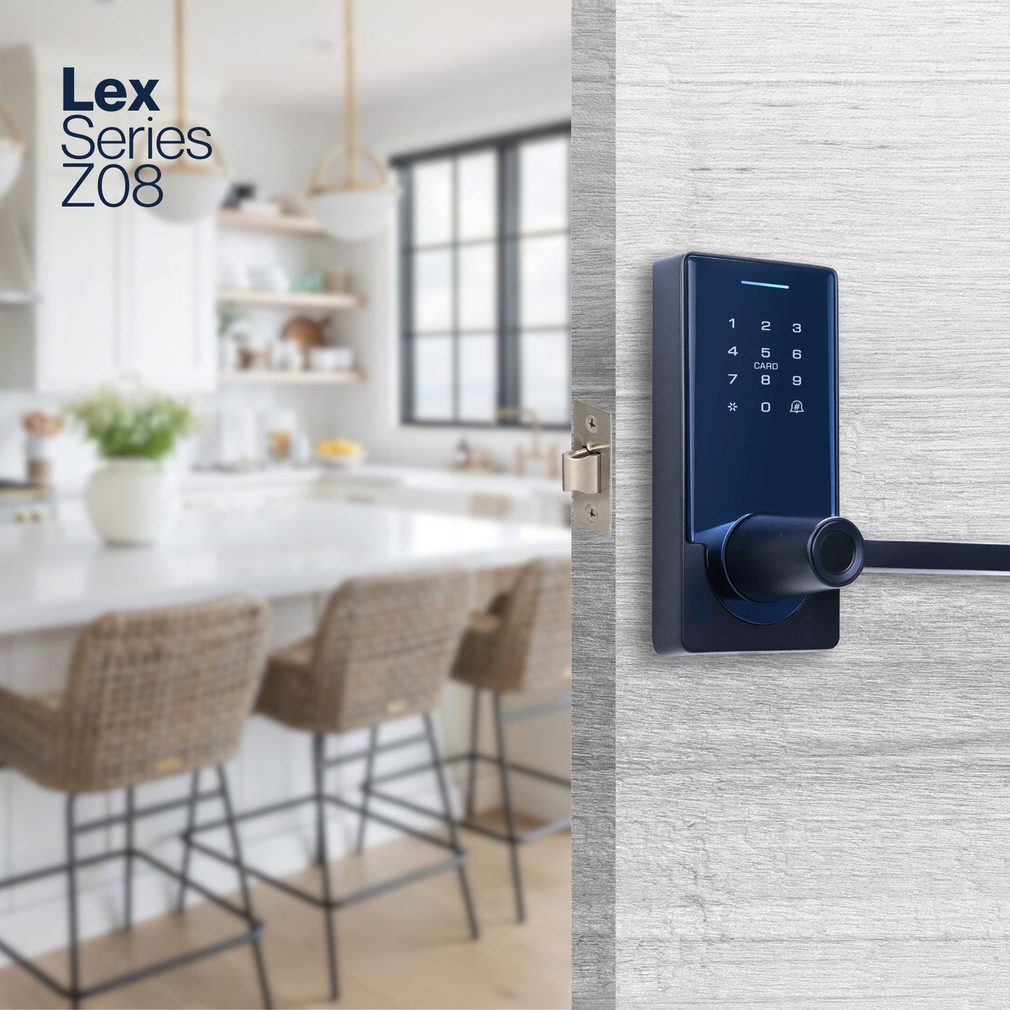 Z08 Bluetooth Smart Door Lock (USA ONLY)