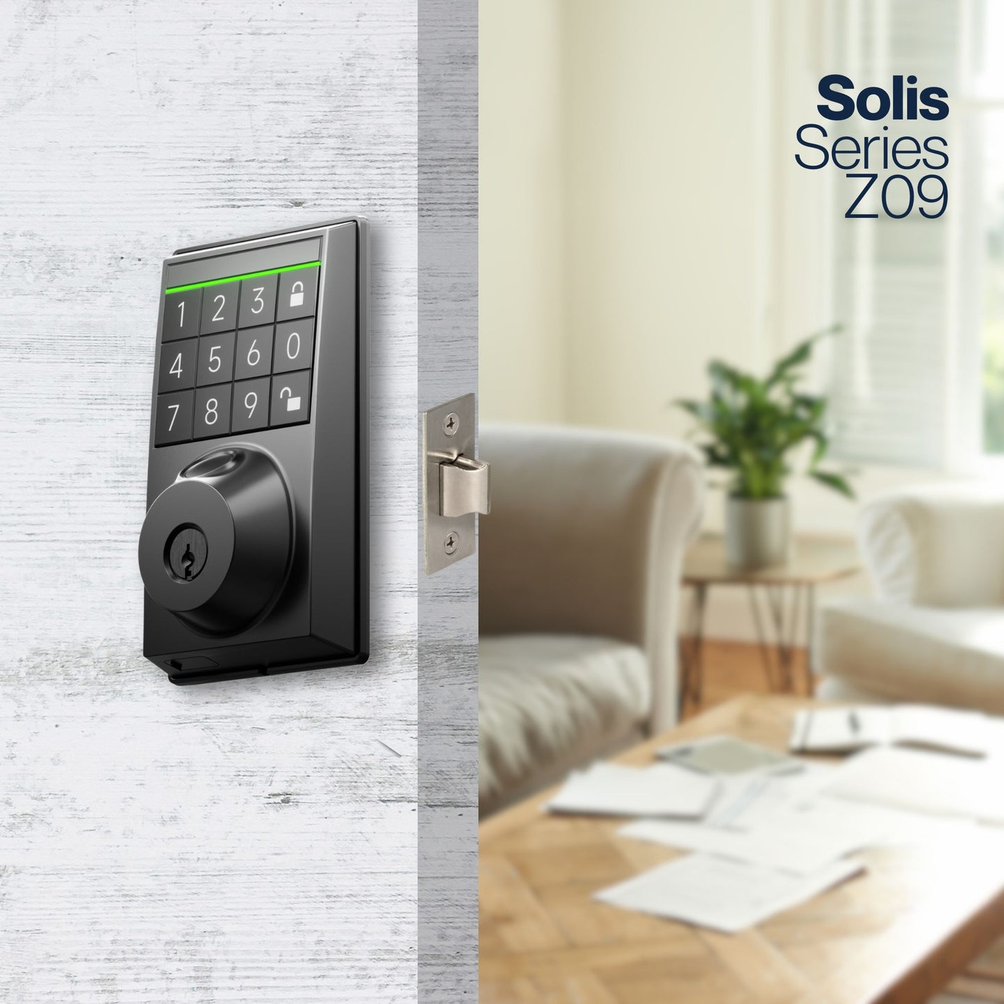 Z09 4-in-1 Smart Bluetooth Door Lock (USA ONLY)