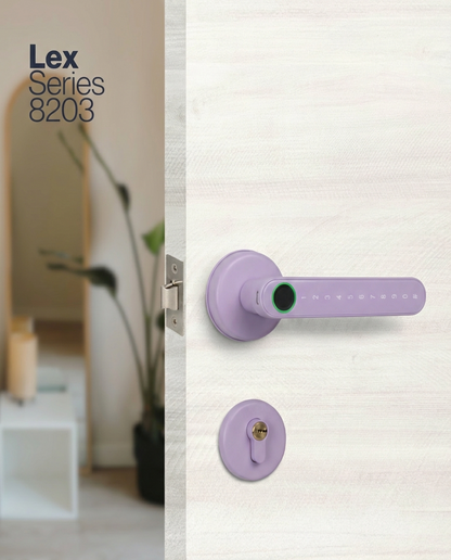 8203 Bluetooth Digital Keyless Entry Lock (USA ONLY) - Lilac