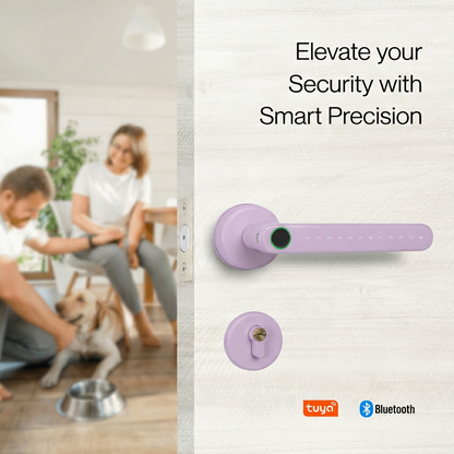 8203 Bluetooth Digital Keyless Entry Lock (USA ONLY) - Lilac